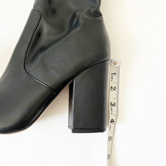 Marc Fisher Newbie Sock Ankle Leather Boots - Picture 14 of 16